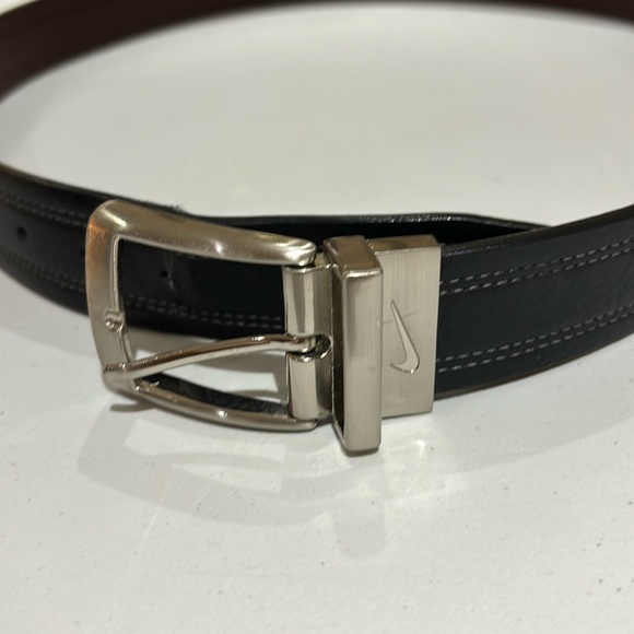 Nike Golf Belt Men’s 40 Reversible Black and Brown - Picture 1 of 6